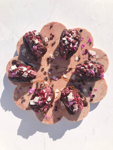 Berry Ripe Stuffed Date's