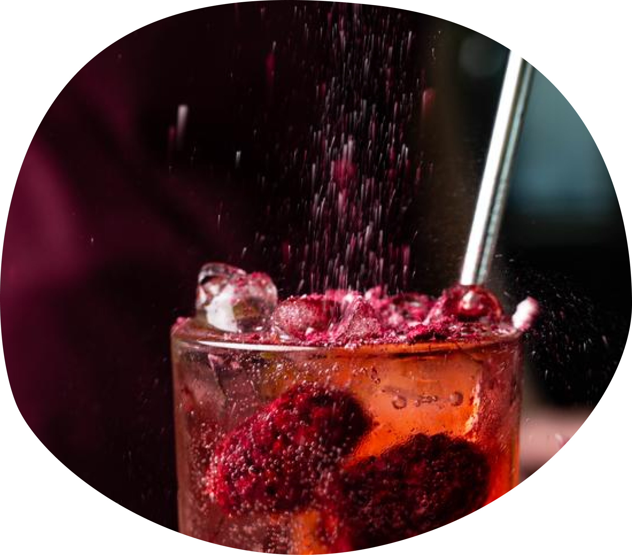 Gin and Boysenberry Cocktail (Recipe) Little Beauties