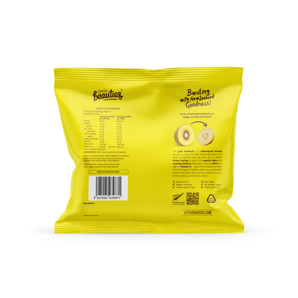 Crunchy Gold Kiwifruit Slices - 20g