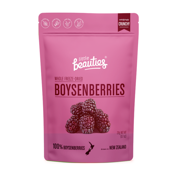 Crunchy Whole Boysenberries - 20g