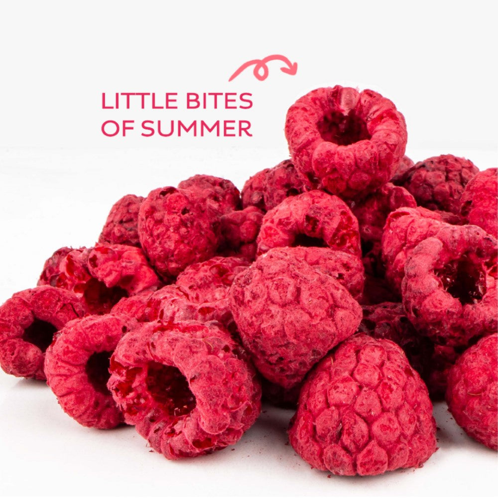 Crunchy Whole Raspberries - 20g – Little Beauties